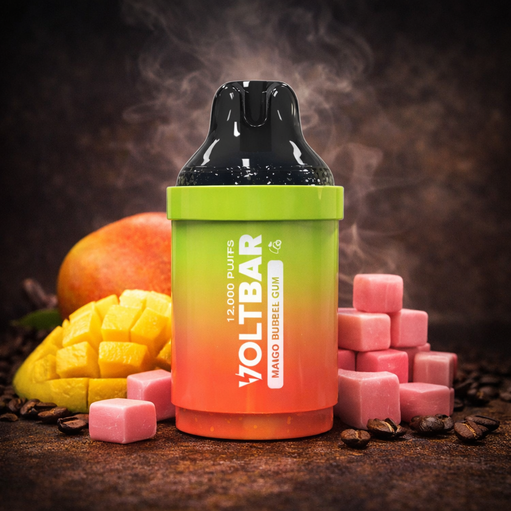 ChatGPT Image Mar 5, 2026, 02_38_12 AM Voltbar Switch Prefilled Cartridge mango bubblegum - Image 1